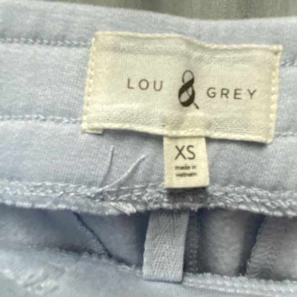 Lou & Grey Light Blue Drawstring Jogger Pants - Picture 3 of 4